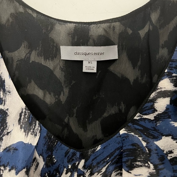 Classiques Entrier - Silk Sleeveless Blouse - Picture 5 of 5